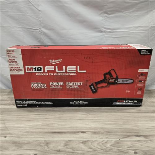 NEW! - Milwaukee M18 FUEL 18V Brushless HATCHET Pruning Saw Kit