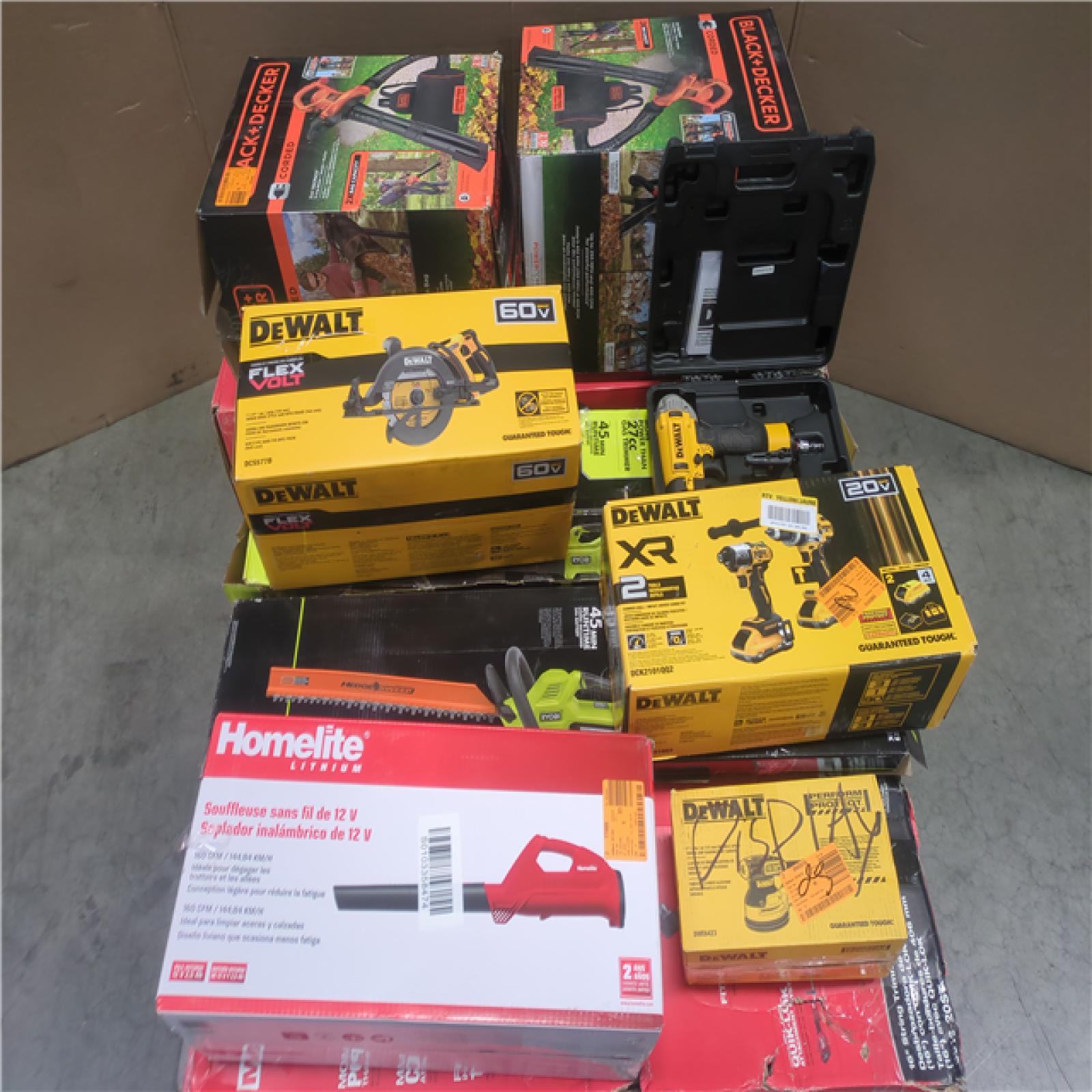 CALIFORNIA AS-IS TOOL PALLET