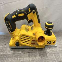 AS-IS DEWALT 20V MAX XR Cordless Brushless 3-1/4 in. Planer (Tool Only)