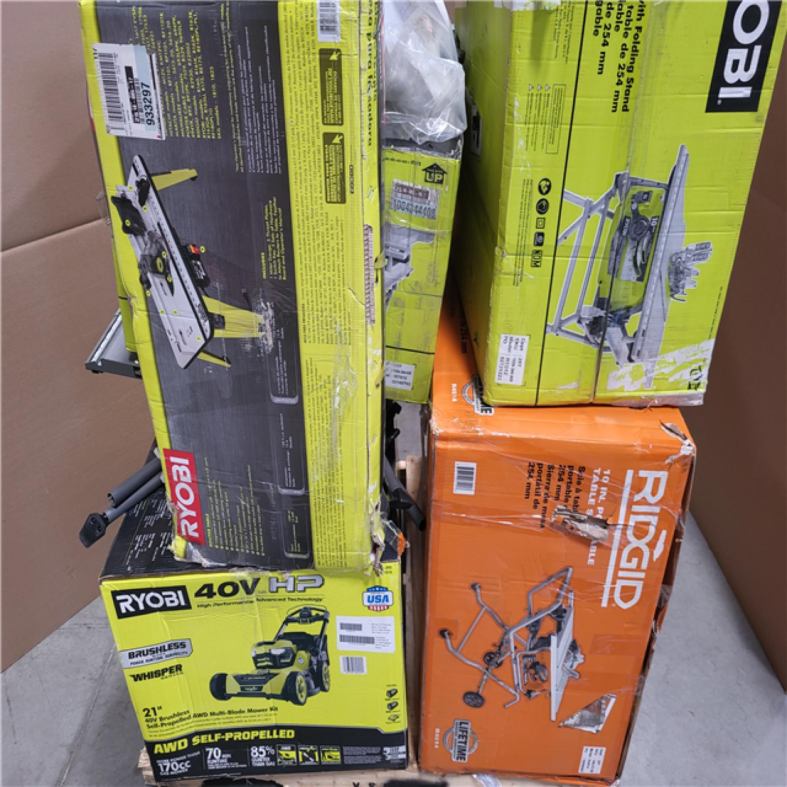 CALIFORNIA AS-IS TOOL PALLET