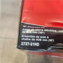 NEW- Milwaukee 18V M18 FUEL Lithium-Ion 16 Brushless Cordless Chain Saw Kit 12.0 Ah