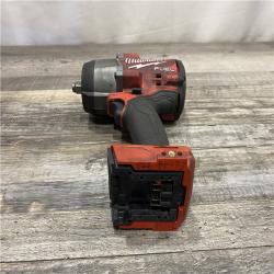 AS-IS Milwaukee FUEL 18V Lithium-Ion Brushless Cordless 1/2 in. Impact Wrench with Friction Ring (Tool-Only)