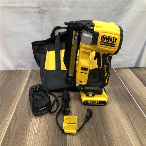 AS-IS DEWALT ATOMIC 20V MAX Lithium Ion Cordless 23 Gauge Pin Nailer Kit