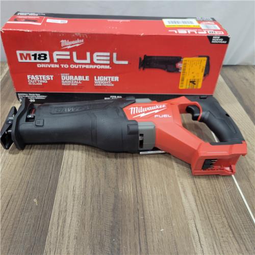 AS-IS  Milwaukee M18 18V Fuel Sawzall 1-1/4  Reciprocating Saw Cordless Lithium-Ion Brushless 2821-20