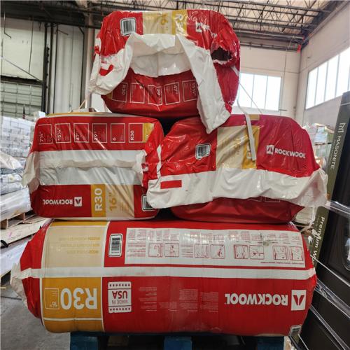 Phoenix AS-IS ROCKWOOL R-30 Comfortbatt 7-1/4 in. x 15 in. x 47 in. Fire Resistant Stone Wool Insulation Batt (149 sqft)