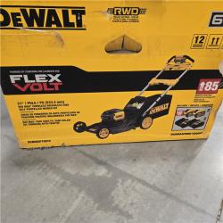 LIKE NEW- FLEXVOLT 2x60V MAX 21 in. Cordless Battery Powered Self Propelled Lawn Mower Kit with  12.0 Ah Batteries and Chargers