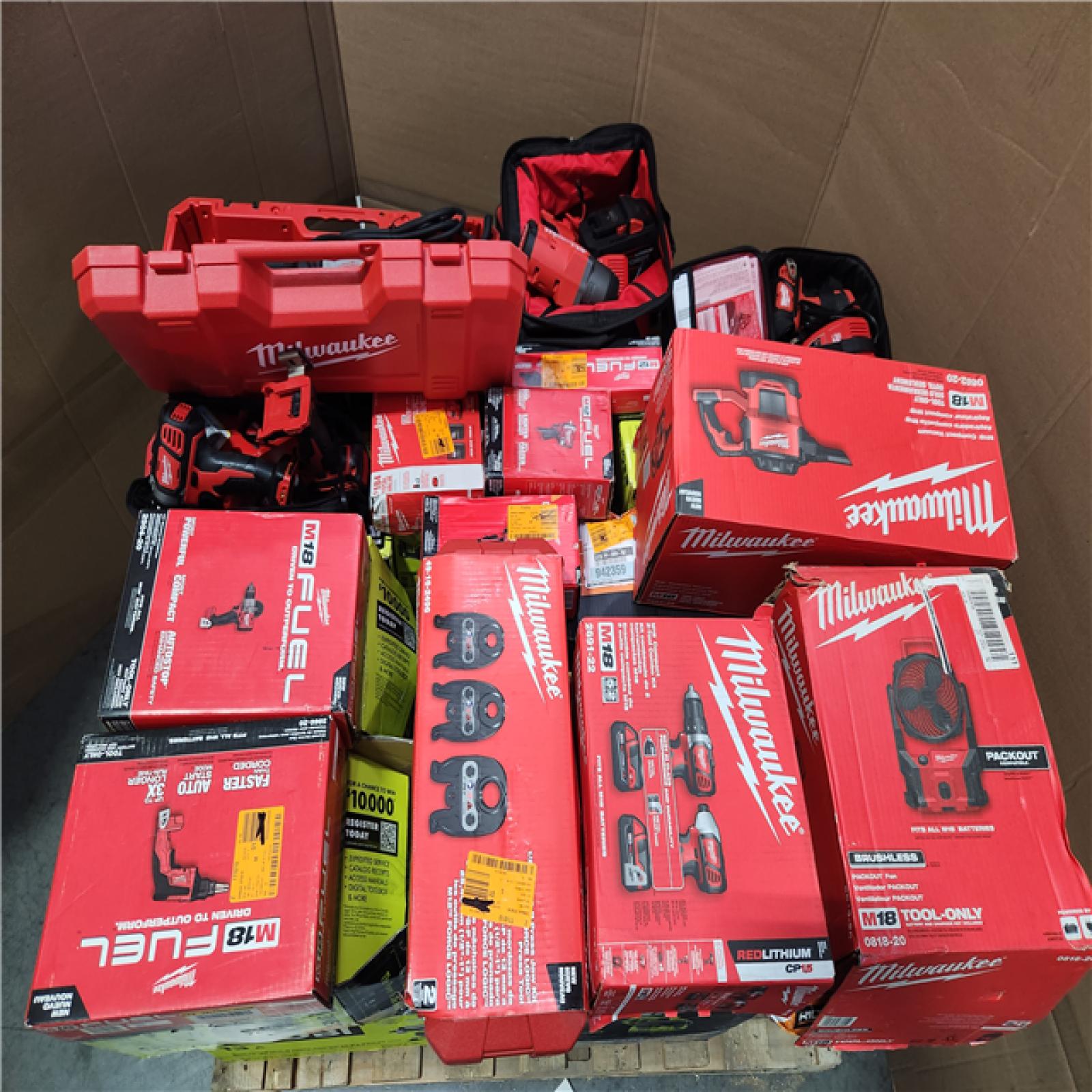 CALIFORNIA AS-IS TOOL PALLET