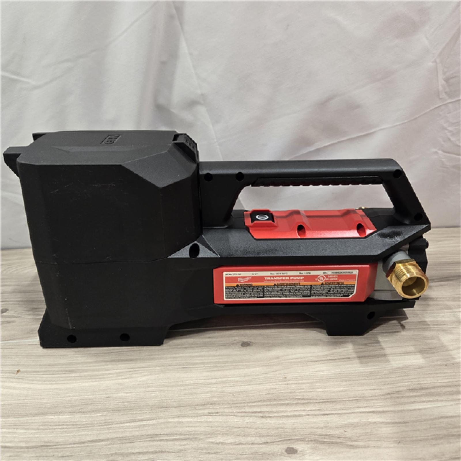 AS-IS Milwaukee 18V 1/4 HP Cordless Transfer Pump (Tool Only)