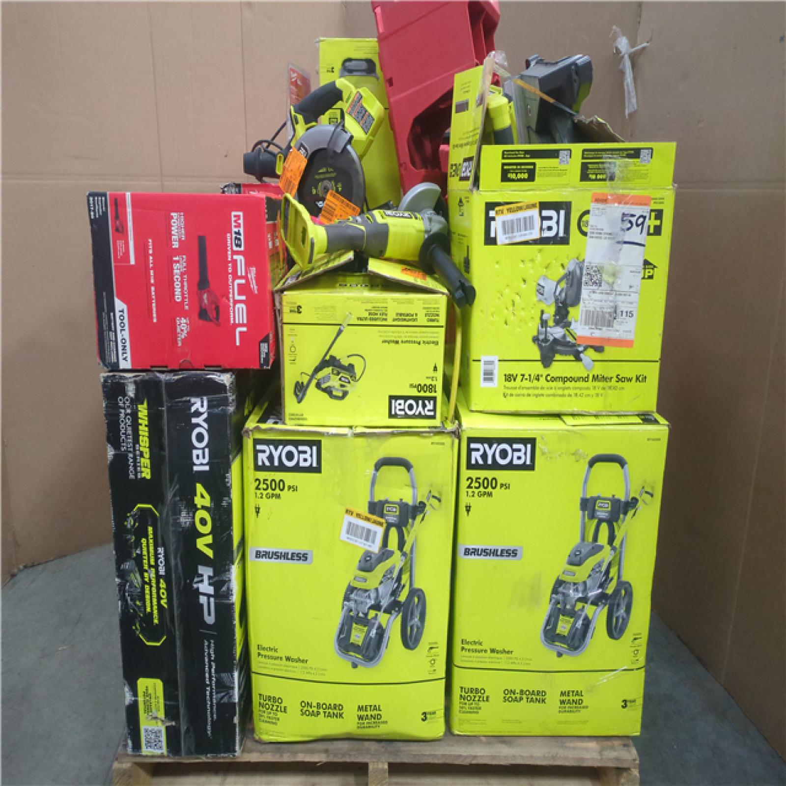 CALIFORNIA AS-IS TOOL PALLET