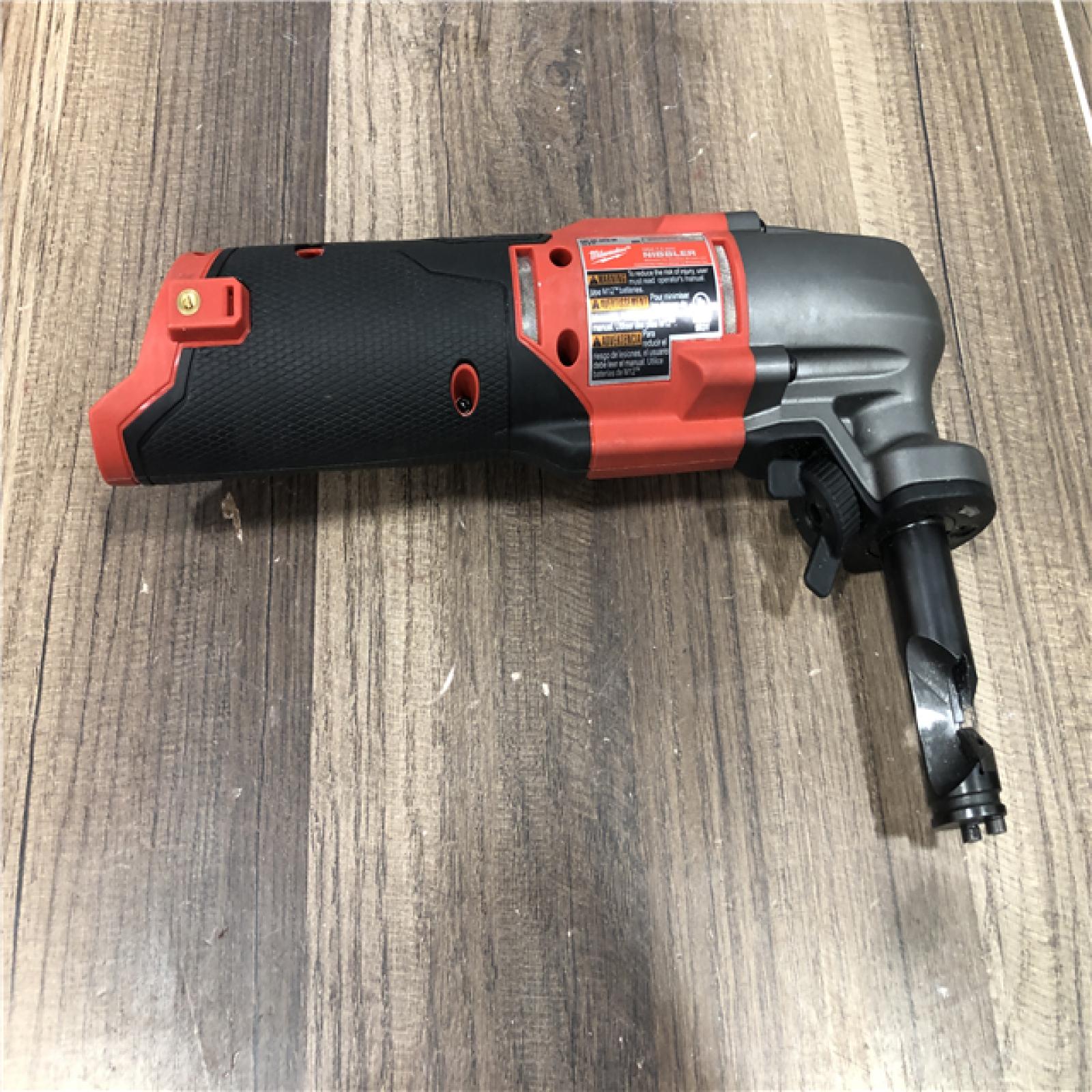 AS-IS Milwaukee FUEL 12-Volt Lithium-Ion Brushless Cordless 16-Gauge Variable Speed Nibbler (Tool-Only)