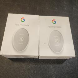 Phoenix Google Nest Thermostat - Smart Programmable Wi-Fi Thermostat (2-Pack)