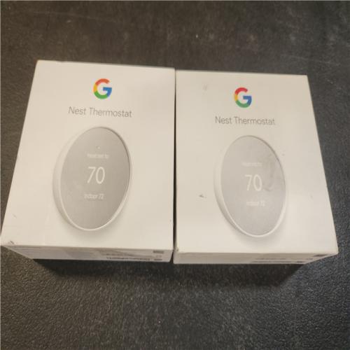 Phoenix Google Nest Thermostat - Smart Programmable Wi-Fi Thermostat (2-Pack)