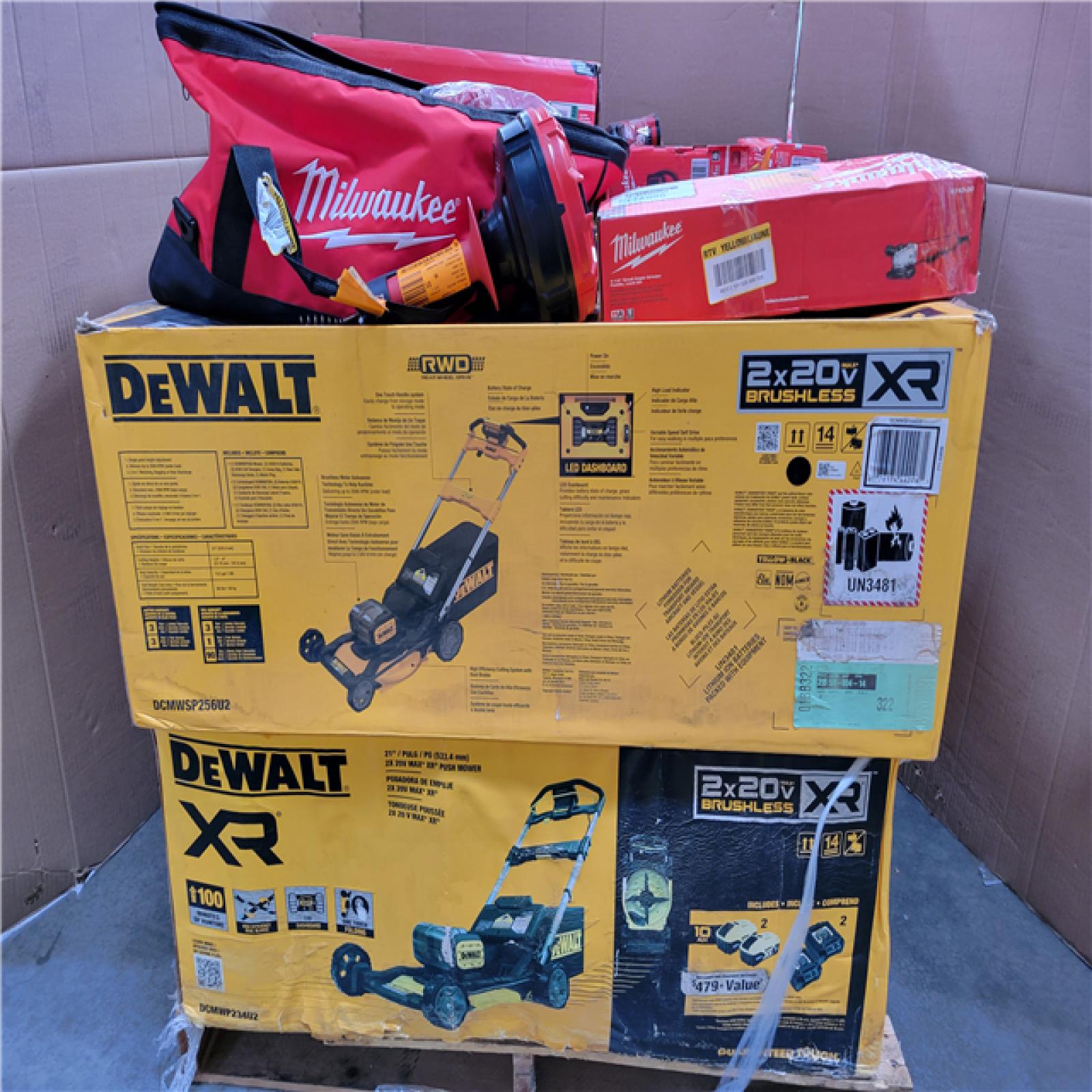 CALIFORNIA AS-IS TOOL PALLET