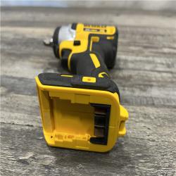 AS-IS DEWALT 20V MAX XR Cordless Brushless 3/8 in. Compact Impact Wrench (Tool Only)