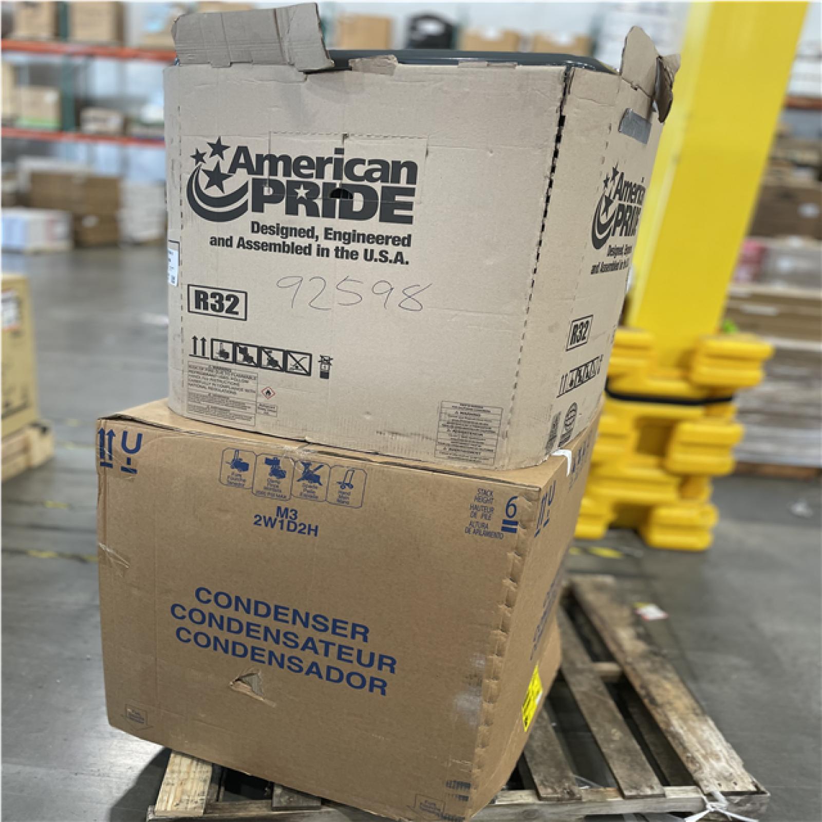 DALLAS LOCATION - AS-IS MIXED CONDENSOR PALLET (2 UNITS)