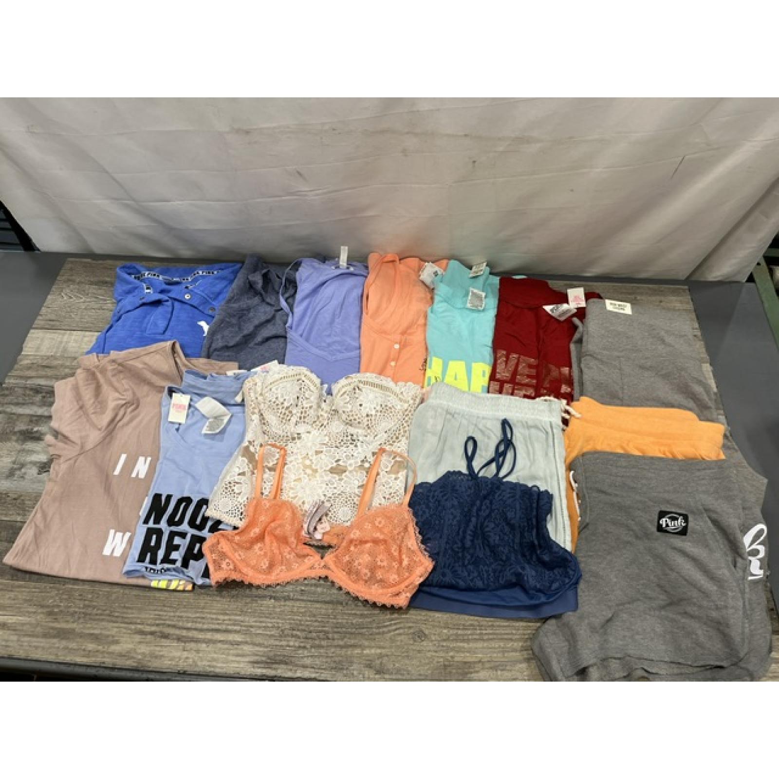 NEW - Victoria's Secret Women's Clothes Variety (Lot Of 15)