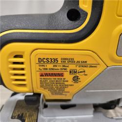 AS-IS DEWALT 20V MAX XR Cordless Barrel Grip Jigsaw (Tool Only)