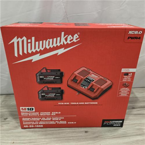 NEW! - M18 18-Volt Lithium-Ion REDLITHIUM FORGE Starter Kit