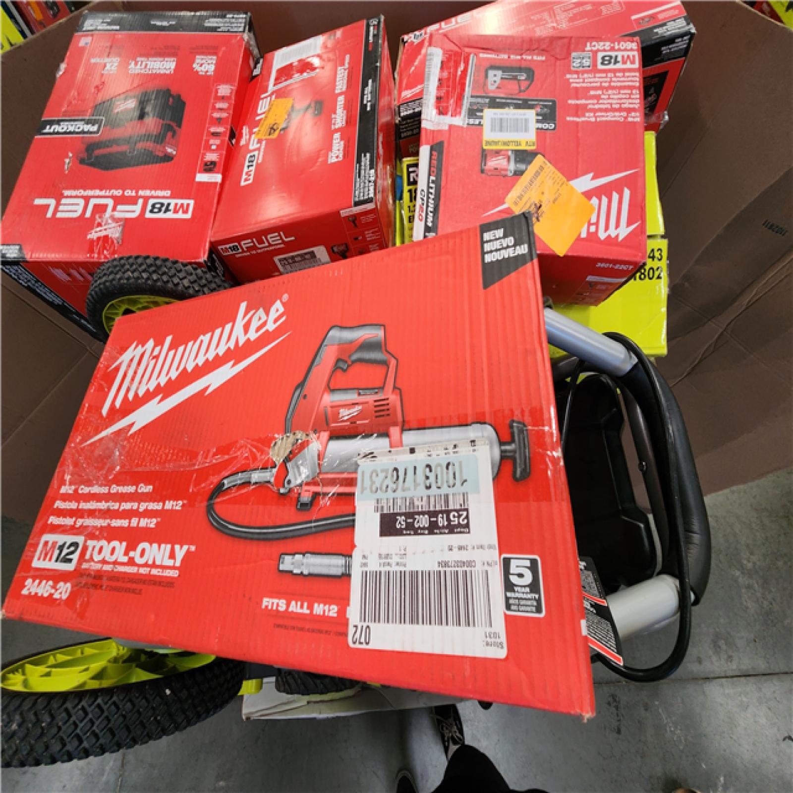 CALIFORNIA AS-IS TOOL PALLET