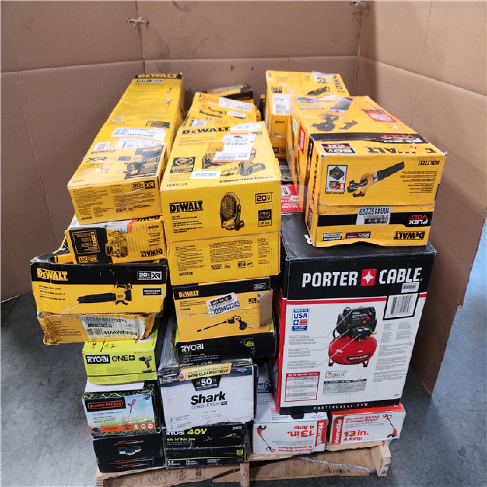 CALIFORNIA AS-IS TOOL PALLET