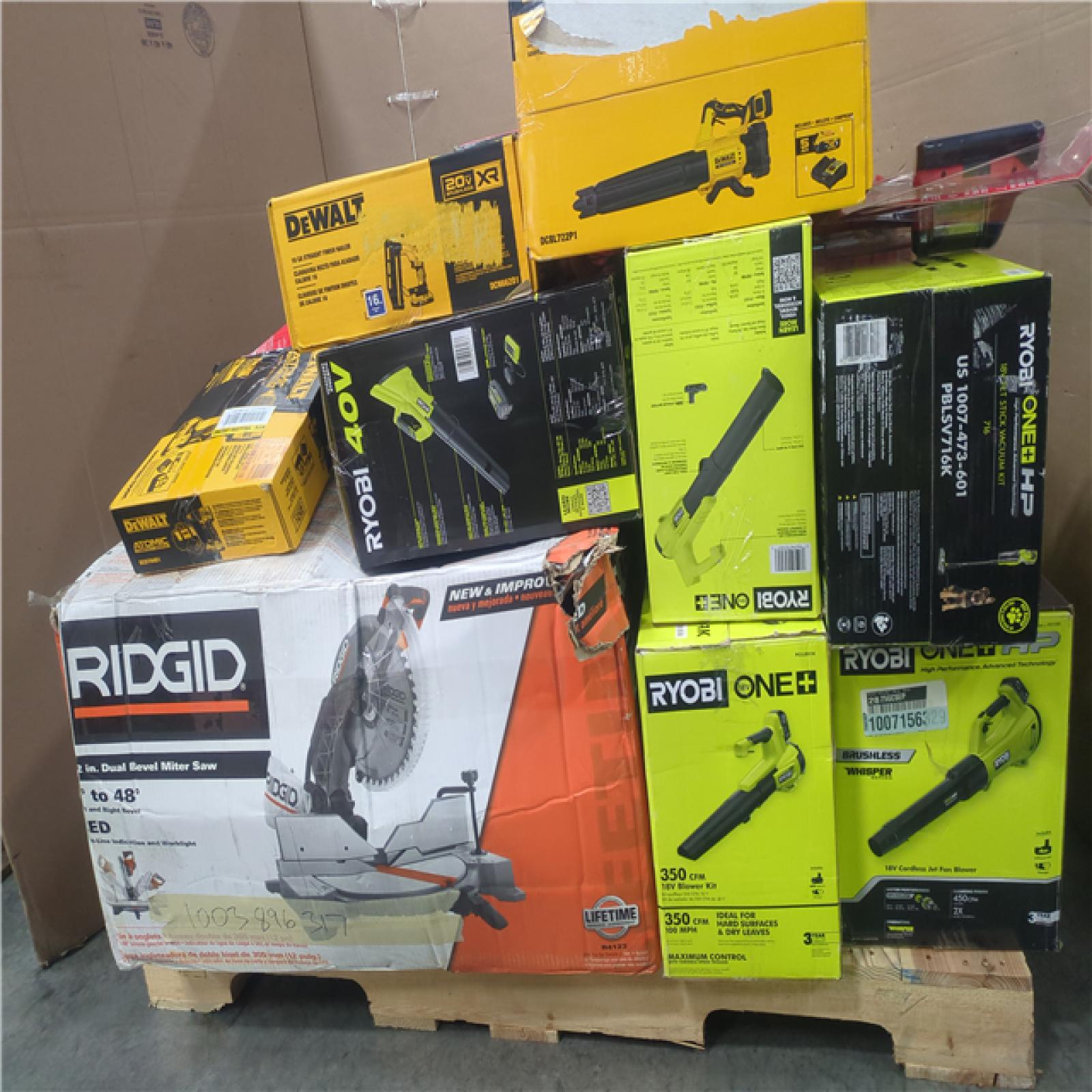 CALIFORNIA AS-IS TOOL PALLET