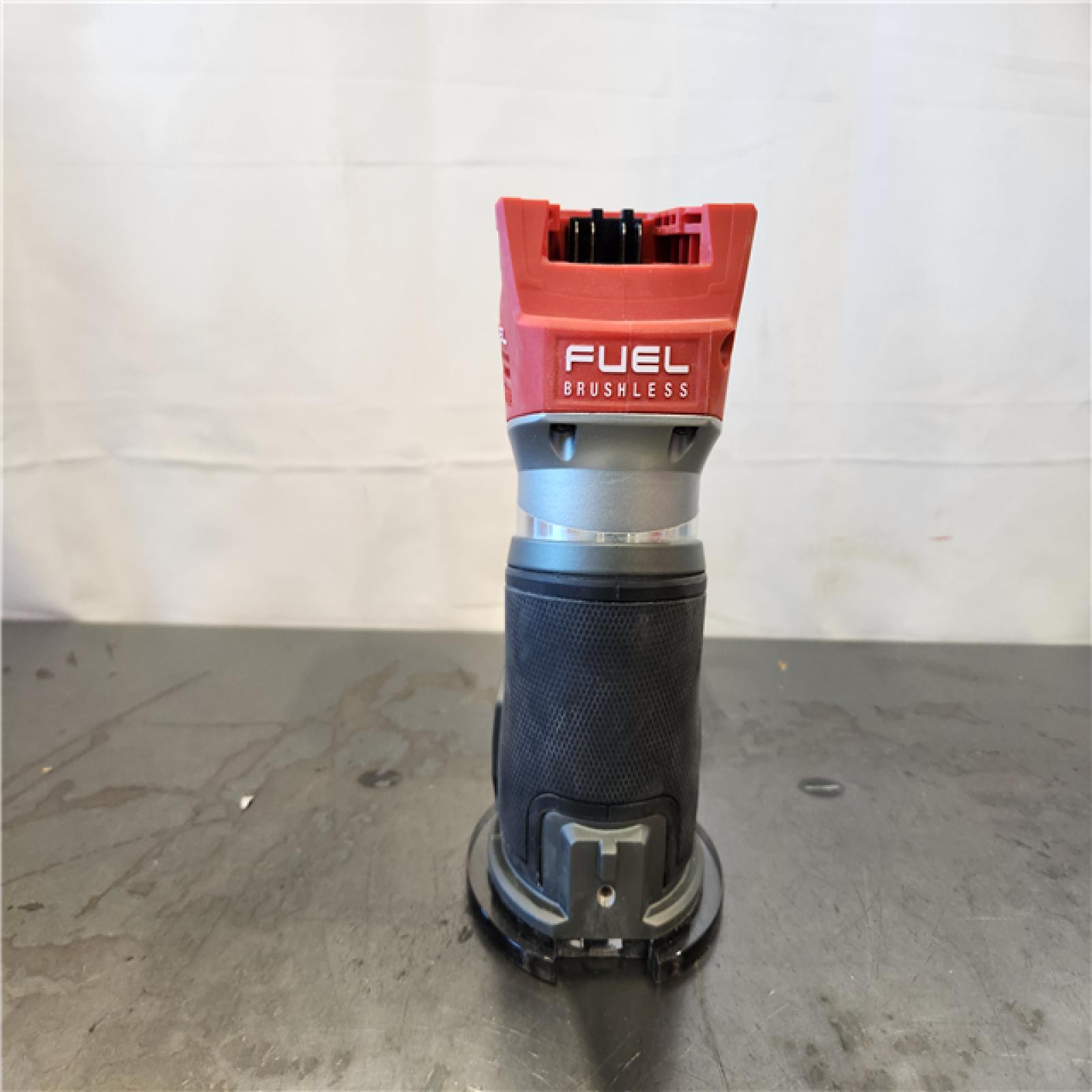 AS-IS- Milwaukee M18 FUEL 18V Cordless Li-Ion Compact Router - Bare Tool