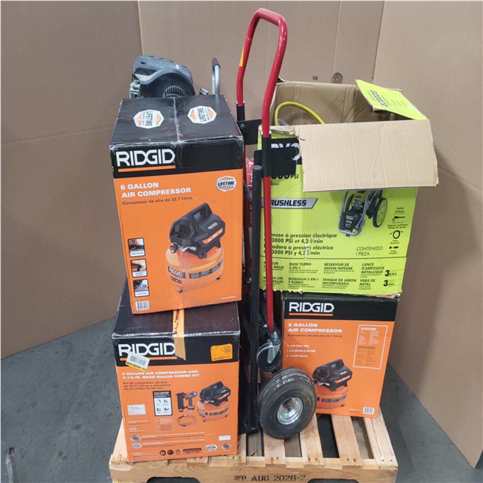 CALIFORNIA AS-IS OUTDOOR POWER EQUIPMENT