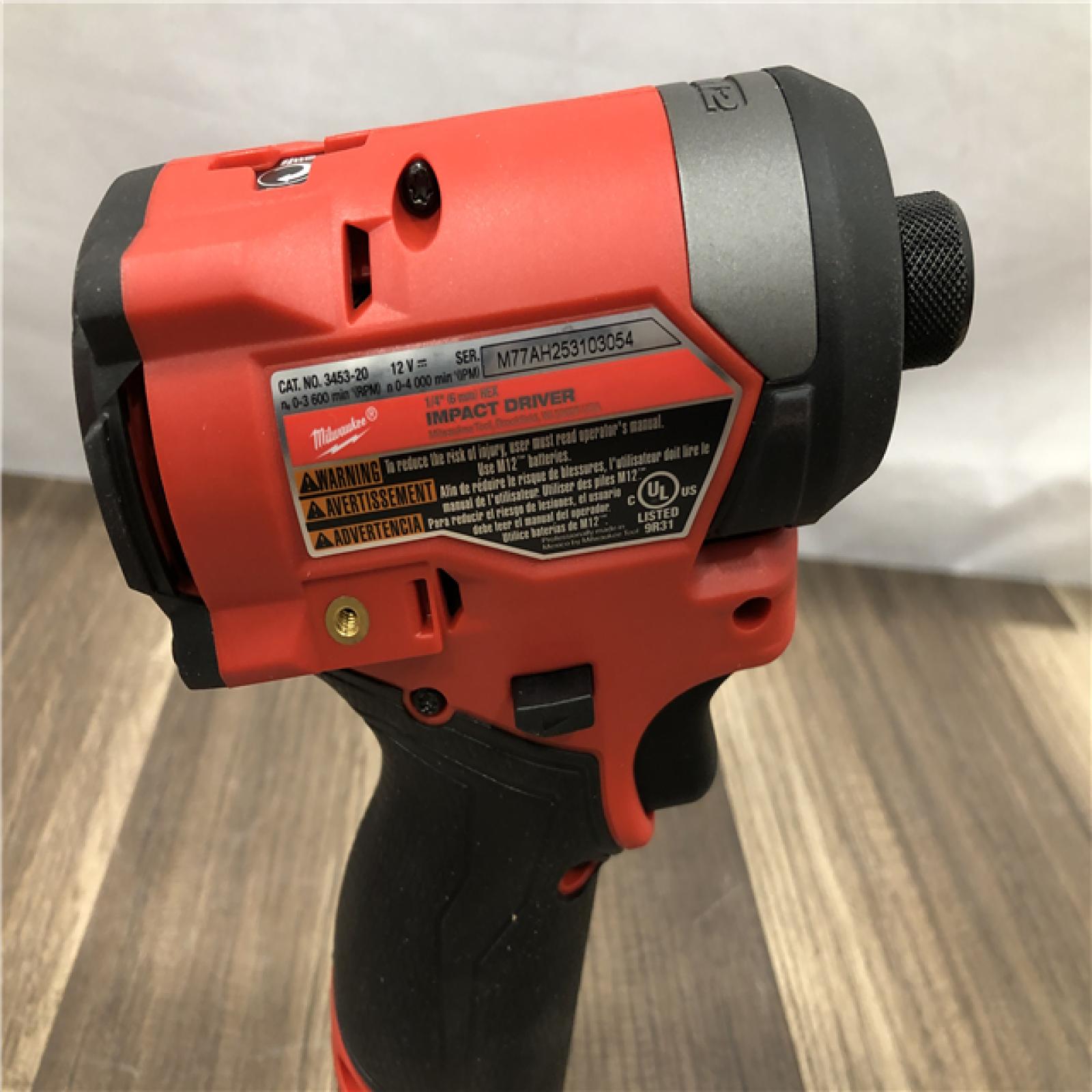 AS-IS Milwaukee FUEL 12-Volt Lithium-Ion Brushless Cordless Hammer Drill and Impact Driver Combo Kit