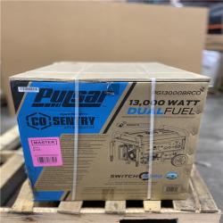 DALLAS LOCATION - Pulsar 13,000/10,000 -Watt Dual-Fuel Gasoline and Propane with Push to Start Portable