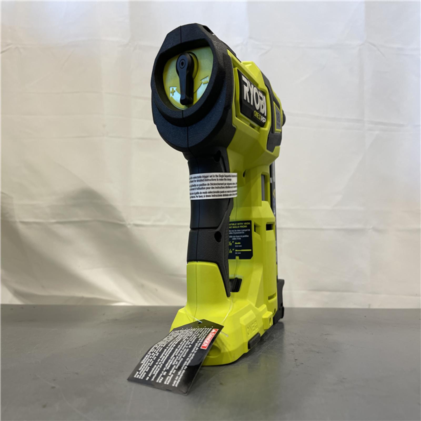 AS-IS - RYOBI ONE+ HP 18V 18-Gauge Brushless Cordless AirStrike Brad Nailer