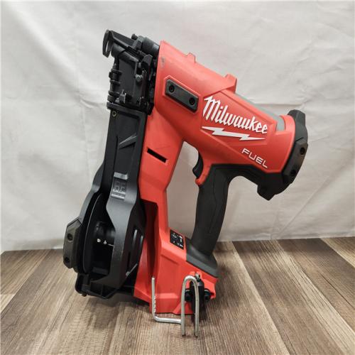 AS-IS- Milwaukee M18 FUEL 18-Volt Lithium-Ion Brushless Cordless Coil Roofing Nailer (Tool Only)