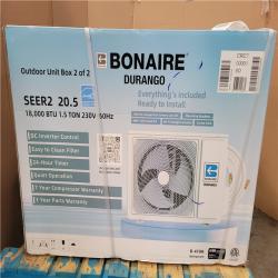 California NEW Bonaire Durango Split Air Conditioner (Damaged Boxes)