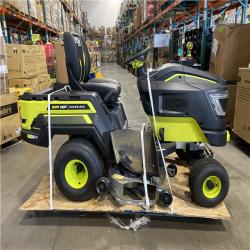 DALLAS LOCATION - Ryobi 46 T46Li 80V Battery Electric Riding Lawn Mower Tractor RYRM8007
