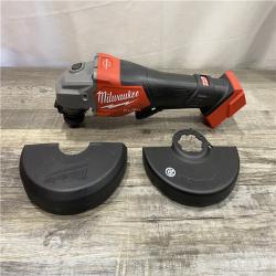 AS-IS Milwaukee FUEL 18-Volt Lithium-Ion Brushless Cordless 4-1/2 in./6 in. Braking Grinder with Paddle Switch (Tool-Only)