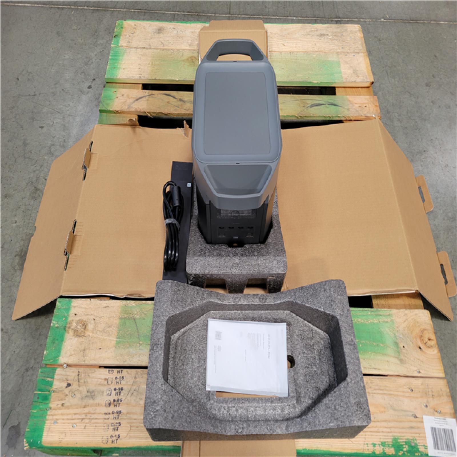 CALIFORNIA AS-IS ECOFLOW 2700W BATTERY GENERATOR