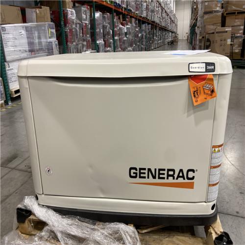 DALLAS LOCATION - Generac 26 000 Watt - Dual Fuel Air- Cooled Whole House Home Standby Generator