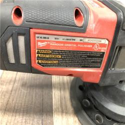 AS-IS Milwaukee FUEL18V Lithium-Ion Brushless Cordless 21MM DA Polisher (Tool-Only)
