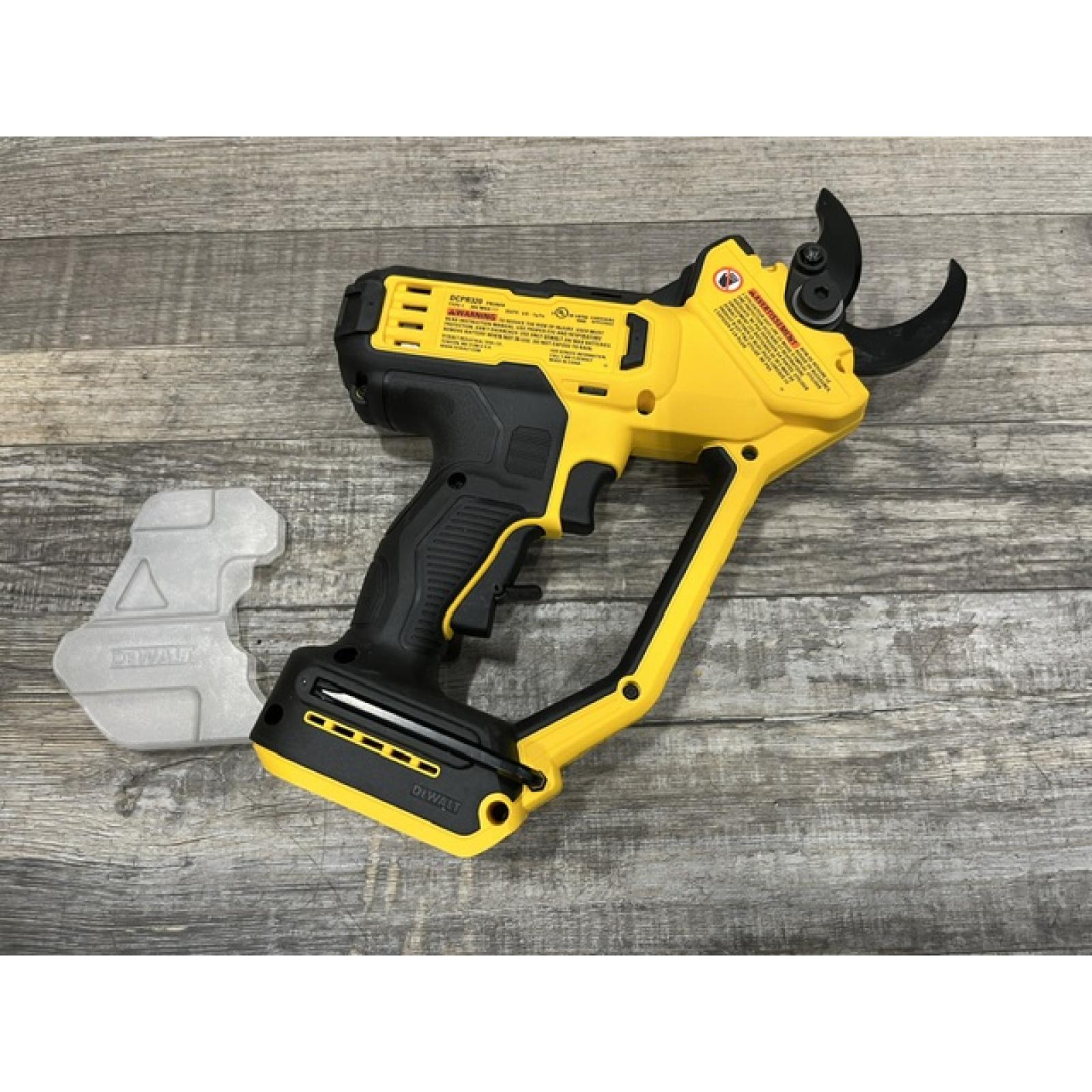 AS-IS DEWALT 20-Volt MAX 1 -1/2 in. Capacity Cordless Battery Powered Pruner (Tool Only)