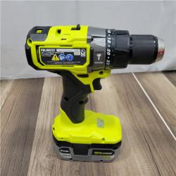 GOOD RYOBI ONE+ HP 18V Brushless Cordless 1/2 in. Hammer Drill Kit with (1) 4.0 Ah High Performance Battery, Charger, and Tool Bag
