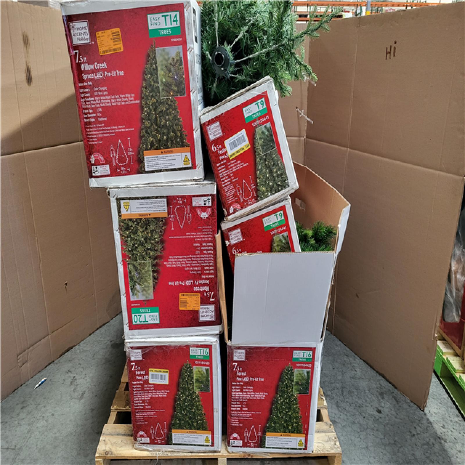 California AS-IS Holiday Pallet