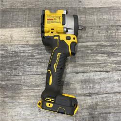 AS-IS DEWALT ATOMIC 20V MAX Cordless Brushless 3/8 in.Variable Speed Impact Wrench (Tool Only)