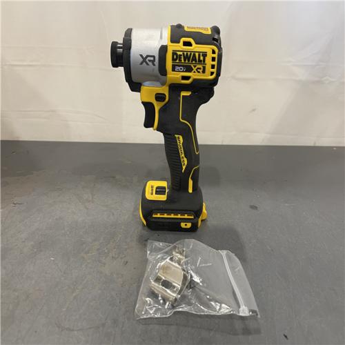 AS-IS - DEWALT 20-Volt Maximum XR Cordless Brushless 1/4 in. 3-Speed Impact Driver