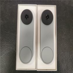 Phoenix AS-IS Google Nest Doorbell (Wired  3rd Gen) - Smart Wi-Fi Video Doorbell Camera (2-Pack)