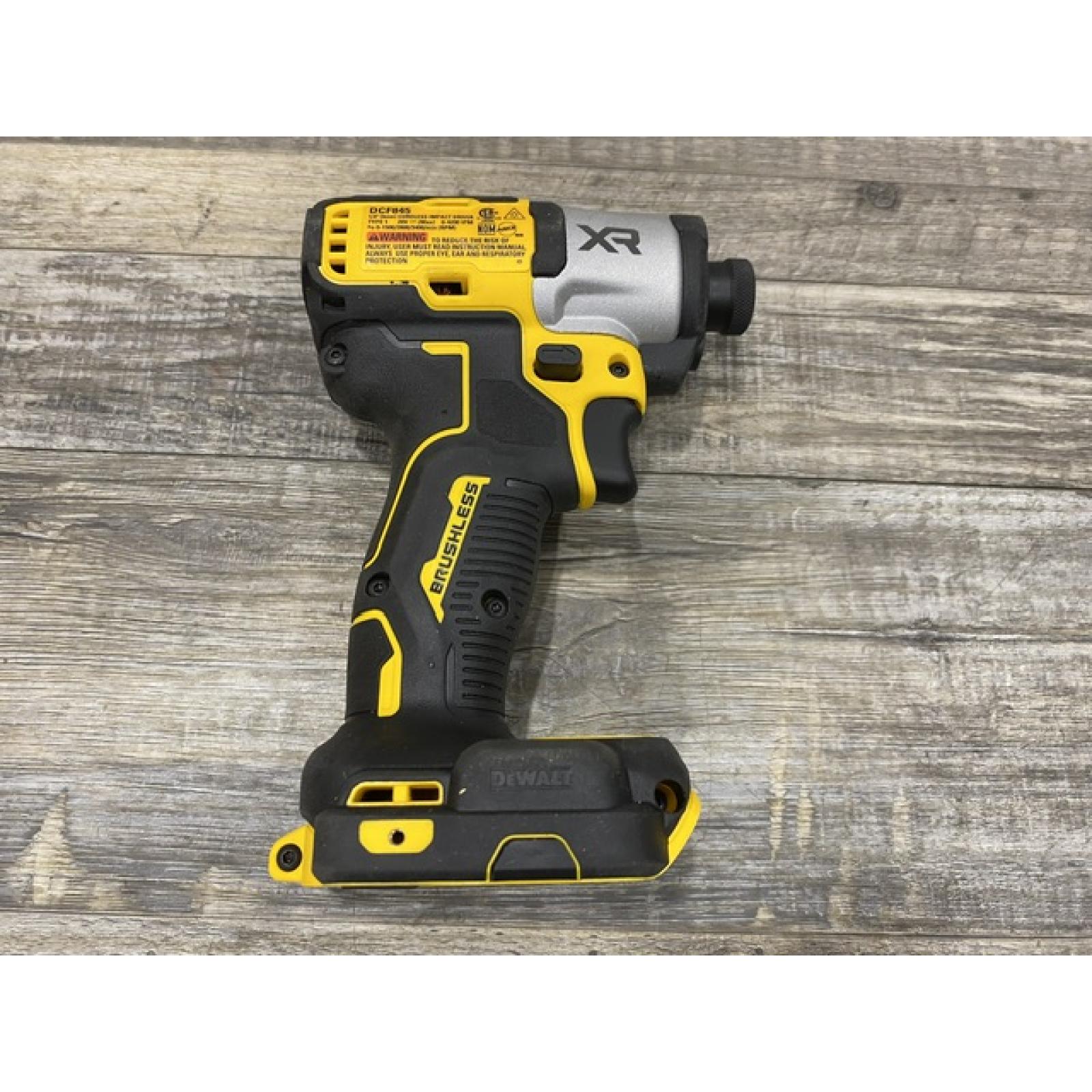 AS-IS DEWALT 20-Volt Maximum XR Lithium-Ion Cordless Brushless 1/4 in. 3-Speed Impact Driver Kit