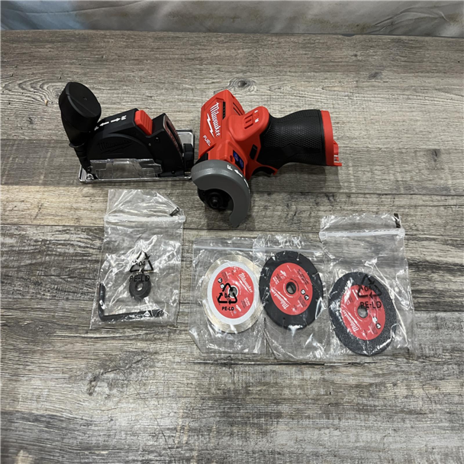 AS-IS Milwaukee FUEL 12V Lithium-Ion Brushless Cordless 3 in. Cut Off Saw (Tool-Only)