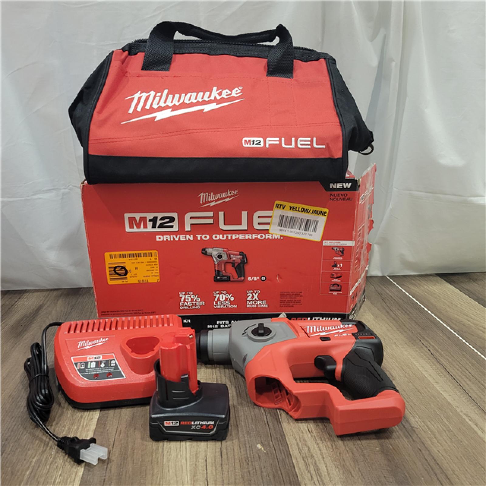 AS-IS Milwaukee Cordless 5/8 in. SDS-Plus Rotary Hammer Kit