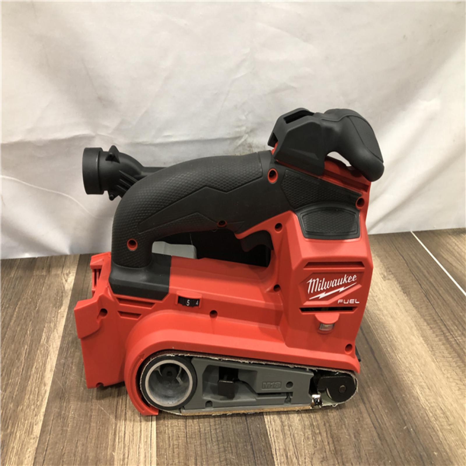 AS-IS Milwaukee FUEL 18-Volt Lithium-Ion Cordless Belt Sander (Tool-Only)