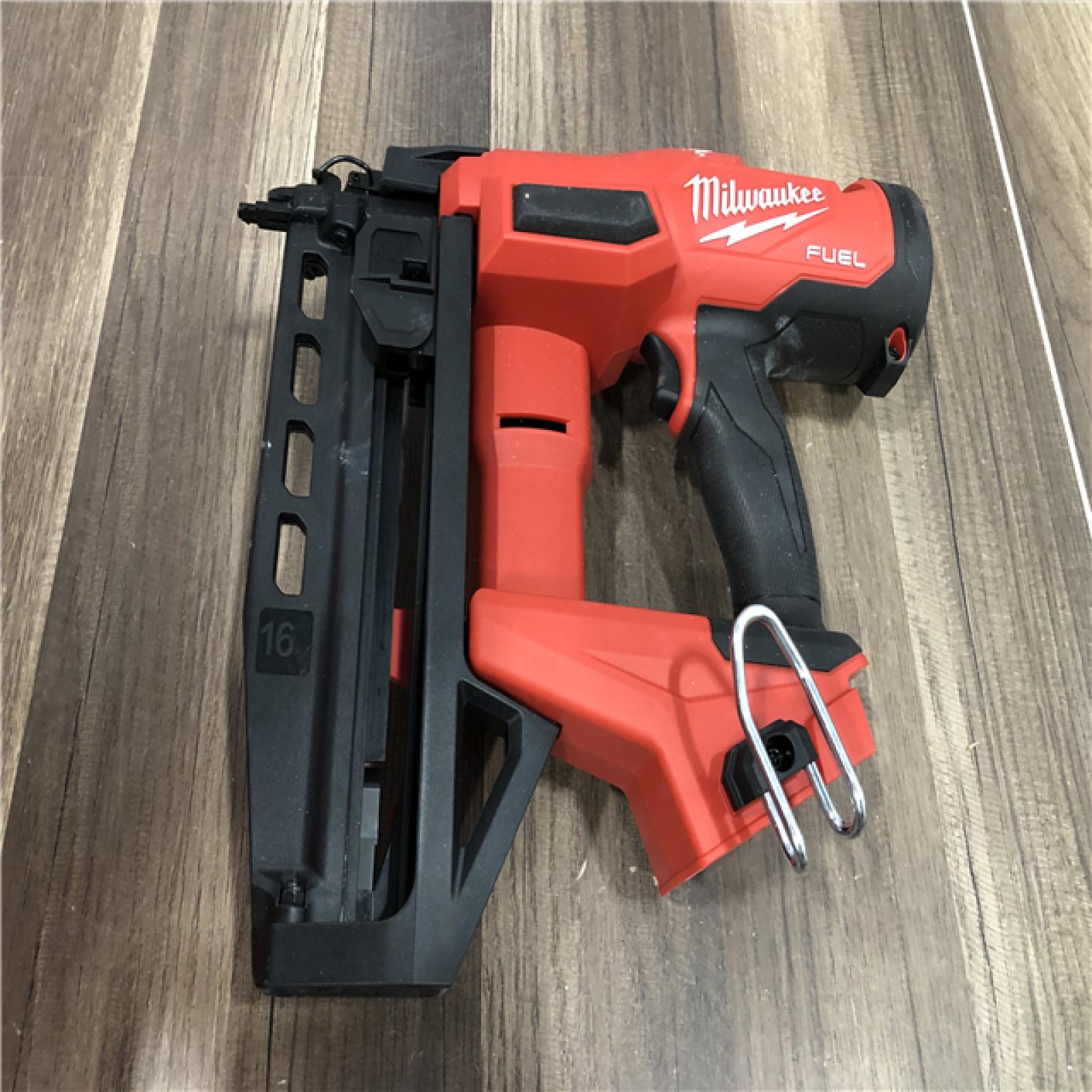 AS-IS Milwaukee FUEL 18-Volt Lithium-Ion Brushless Cordless Gen ll 16-Gauge Straight Finish Nailer (Tool Only)