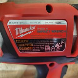 HOUSTON LOCATION - AS-IS Milwaukee 1/2 in. Impact Wrench with Rocker Switch and Detent Pin Socket Retention