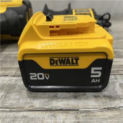 AS-IS DEWALT 20V MAX Lithium-Ion Cordless 1/2 in. Impact Wrench Kit